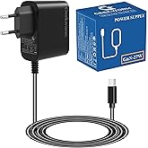 Geekworm Raspberry Pi 5 Power Supply Adapter USB-C GAN 27W 5.1V 5A
