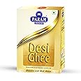 Param Premium Desi Ghee with Rich Aroma | 100% Pure and Natural Desi Ghee for Better Digestion & Immunity | 500 ML Tetra Pack (Pack of 1)