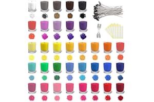 Lzshop-EU 34 Flocons de Colorant de Cire de soja de Colorant de Bougie de Couleur pour la Fabrication de Bougie Colorant de Couleur de Cire pour la Bougie de Bricolage (34 * 5g) (34 * 5g)
