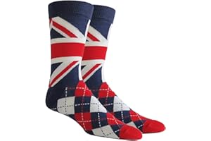 ROBIN RUTH British Union Jack Socks Goede kwaliteit 75% katoen rijk voor mannen