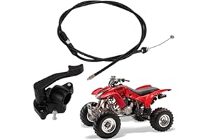 YUUGAA Daumengas-Beschleuniger, 22 mm/0,87 Zoll Daumengaszug-Beschleuniger-Griffbaugruppe für 50cc 70cc 90cc 110cc 125cc 150cc 200cc 250cc ATV