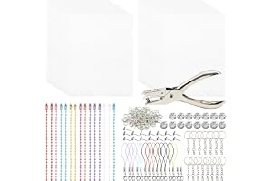 Yeria Kryofolie Set för pyssel inklusive, 191-delar DIY pyssel DIY-nyckelringar för barn & vuxna, 30 A5 kryofolieark, tillbeh