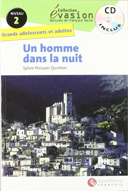 Portada de EVASION NIVEAU 2 UN HOMME DANS LA NUIT + CD