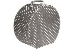 LIERYS Cappelliera a Pois Donna - Made in The EU Custodia Cappelli Accessori Inverno Autunno Estate Primavera Estate/Inverno