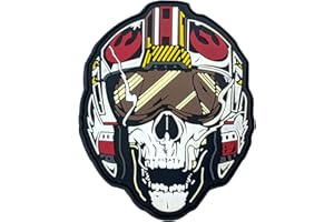 PATCH NATION Rogue Squadron Cranio Tattica Cosplay Airsoft PVC Fan Patch Toppa