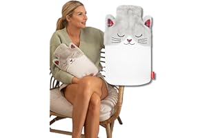 soxo Peluche Bolsa Agua Caliente Hot Water Bottle With Cover Bolsas De Agua Caliente Para Cama Gato