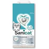 Sanicat Clumping White Topaklanan Kedi Kumu (Kokusuz) 20L