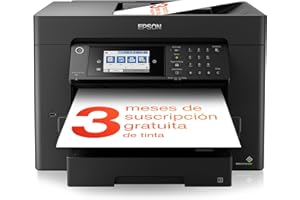 EPSON Impresora de inyección de tinta multifunción WorkForce WF-7840DWF A3+ con conectividad inalámbrica y 3 meses gratis de suscripción de tinta ReadyPrint*