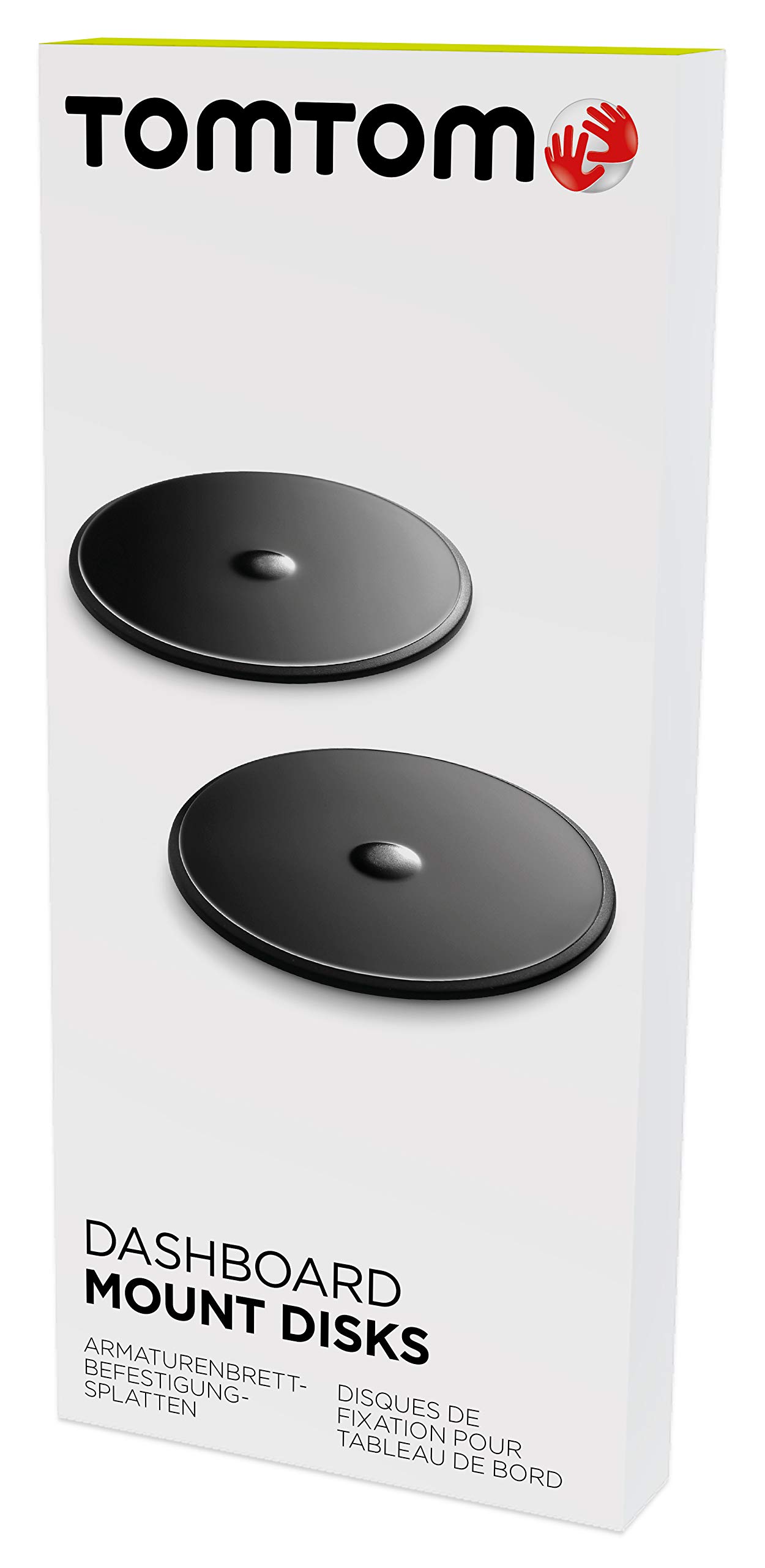 TomTom SatNav Adhesive Dashboard Mount Discs British Trucking