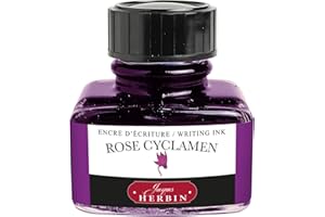 J. HERBIN Herbin 13066T - Inchiostro per penna stilografica e roller, 30 ml, Rosa (Ciclamino)