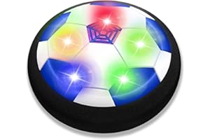 JRD&BS WINL Kinder Spielzeug LED Hover Kinderspielzeug Fußball (Blau)