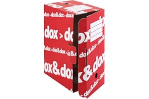 Rexel Dox&Dox Scatola Archivio - Rosso - 1600174