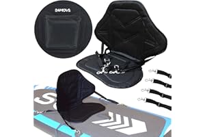 ‎24MOVE 24MOVE® Kajak-Sitz für SUP Board Stand Up Paddle Surfboard SUP Sitz Paddelboards Gepolsterte Sitzflächen Sup Seat universal mit Tasche