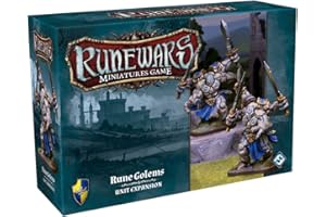 Fantasy Flight Games FFGRWM04 Runewars Miniatures Game Rune Golems Expansion Pack, Multicolore, RWM04