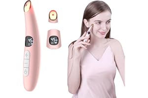 DOCOCO Appareil Anti Cernes Yeux Et Poche Masseur Oculaire Anti-àge Vibration à Haute FréQuence