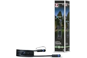 Paulmann Kabel Przedłużający dla Oświetlenia Zewnętrznego, Tworzywo Sztuczne, Czarny, 2 m