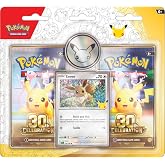 Pok&eacute;mon TCG: 30. Kutlama 2'li Paket Blister (1 Folyo Kart, 1 Madeni Para ve 2 G&uuml;&ccedil;lendirici)