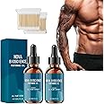 Nova Bioscience Performance Oil for Men, Revitahepa Male Growth Nutrition Drops, Nova Bioscience Complex Men's Drops (2Pcs)