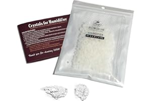 ‎SLEGE Slege Kristalle zur Humidor-Befeuchtung - Acrylpolymer-Kristalle zum Nachfüllen oder Umrüsten eines Humidor Befeuchters (50)