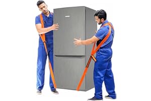 FANGCCC Lifting Straps for Movers, 2 Person Adjustable Furniture Moving Straps Lifting Objects up to 440 Pounds