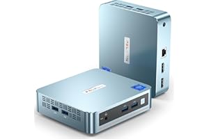 PELADN WI-4 Mini-PC mit Intel 11.Generation N5095 (bis zu 2,9 GHz), 8 GB RAM/256 GB M.2 SSD, 4K UHD, Bluetooth 4.2, HDMI2.0, LAN & WiFi, 2,4G/5,0G WLAN für Business-Anwendungen.