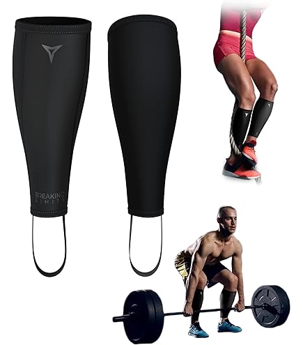 Protège-tibias RUNTOP - Crossfit Haltérophilie Sport Néoprène 7mm