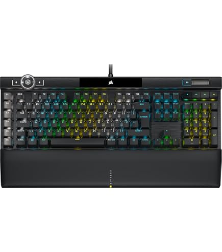 Corsair CH-9109010-UK K70 RGB MK.2 Mechanical Gaming Keyboard