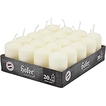 Hofer Candele lunghe da tavola, set da 60 pezzi (1 x 60), dim. 21,5 x