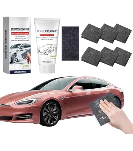 Nano Sparkle Cloth,2pc Chiffon Anti Rayures Voiture,Efface Rayures