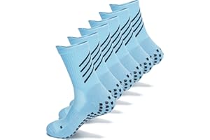 Gogogoal Anti-slip Football Athletic Socks for Men Women Cushioned Grip Soccer Socks Non-slip Sock for Rugby Cricket Yoga Running…