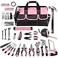 Tool Kit,220 Pcs Tool Kits for Home with Tool Storage Bag, Tools Set for Beginner,Includes Spanner, Hammer, DIY Tools Kits for Garden/Office/House Repair