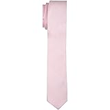 Blacksmith Slim Pink Satin Tie for Men