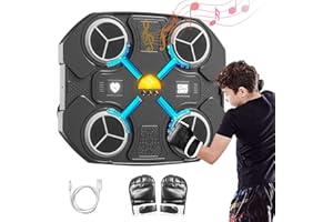 OneNine Bluetooth Music Boxing Machine, macchina da boxe con musica, bersaglio da parete, macchina da boxe a LED, per casa, interni e palestra, Boxing Machine per bambini
