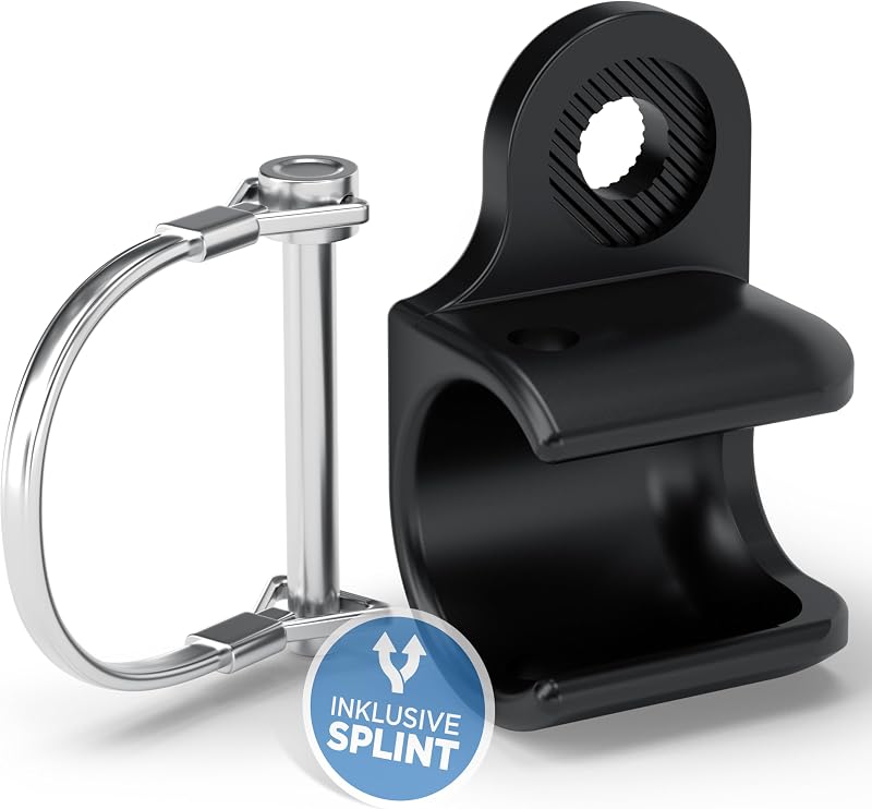 LAINFELD Anhängerkupplung für Thule Chariot & Coaster | Fahrradanhänger Kupplung inkl. Sicherheitspin | Einfache und schnelle Montage am Fahrrad