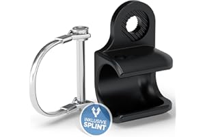 Attacco per rimorchio LAINFELD per Thule Chariot & Coaster | Attacco per rimorchio da bicicletta con perno di sicurezza incluso | Montaggio semplice e veloce sulla bicicletta