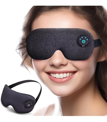 Mascherina Occhi Autoriscaldante POPBAND Popmask - Camomilla, 5 Pezzi, Calore Naturale 20 Min - 2