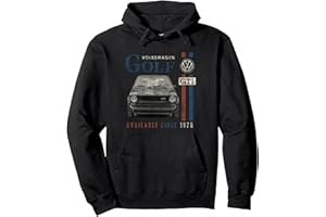 Volkswagen Golf GTI Racing Vieilli Sweat à Capuche