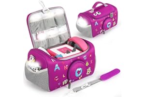 WHYCHSTORE Étui de Transport pour kit de démarrage Toniebox, Sac de Rangement pour Lecteur Audio Toniebox, boîte de Transport pour Accessoires Toniebox, pour Personnages Tonie, Sangle réglable