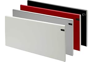 Adax Neo NP - konwektor, nowoczesne ogrzewanie elektryczne, 1200W, niska wysoko˜‡ 370mm | KDT Biaˆy | ochrona przed zamarzaniem | IP20C