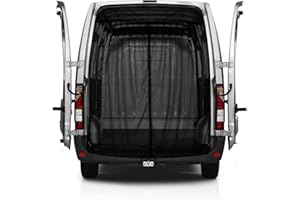 HAMON Auto Hintertür Heckklappe Insektennetz Sonnenschutz Moskitonetze Moskitonetz Ersatz für Ford Transit Custom, Outdoor Camping Auto Anti-Fliege Sonnenschutz Net Anti-Moskito Net Magnetic Mesh