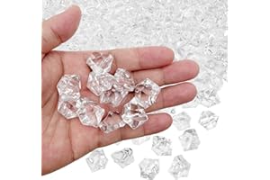 LYFJXX Reusable Fake ice Cubes for Accessories Props Decoration for Wedding Decor Photography Props Vase Fillers