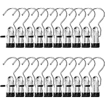 6 Gancio A Clip Per Strofinacci - Ferma Asciugamani In Cotone E Ferro, Per Cucina E Bagno - Foto 10