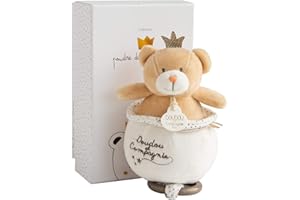 Doudou et Compagnie DC3521 - Carillon Bear Petit King, colore: Beige