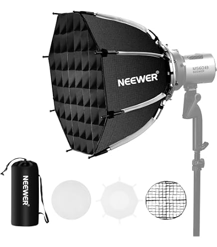 ELINCHROM Boite à Lumière Rotalux Go Strip 35X75 Cm Avec 2 Diff Grille Sac Sans Adaptateur 7630006326564