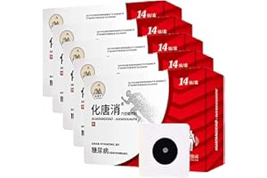 UKLU Hua Tang Xiao Acupoint Sticker, 14/28/42/70pcs Herbal Diabetes Patch, Hua Tang xiao, Huatangxiao Acupoint Pressure Stimulation (70pcs)