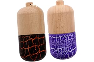 SUPVOX 2pcs Wooden Kendama Pill Cup Toys for Boys and Girls Educational Hand-eye Coordination Game Sensory Fidget Toys