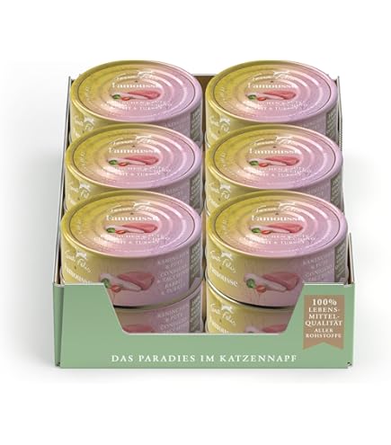 GRAU - het origineel - Natvoer voor katten - Kitten - Kalkoen & Forel, 6 st. (6 x 400 g), graanvrij, voor kittens