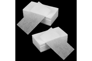 Andibro 88 Pcs Disposable Salon Hair Perm Papers, Salon Tissue Hair Curling Papers with High Temperature Resistance for Cold Hot Perms Professional Stylist Home