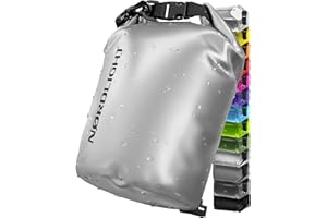 Nordlight Dry Bag Sacca Impermeabile - Zaino Impermeabile da 2l, 5l, 10l, 15, 20l, 30l, Sacca Stagna Borsa Impermeabile con Chiusura a Rotolo, Custodia Impermeabile per Cellulare e Marsupio