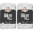 Josef Marc Coarse Rye Flour for Baking Purpose, 1.5 LBS Unbleached, High Fiber, Non-chlorinated, Non-GMO & Non-bro-mated, Italian Type 1080 Flour, (Pack of 2)